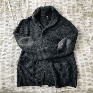 H&M Wool Shawl Neck Cardigan